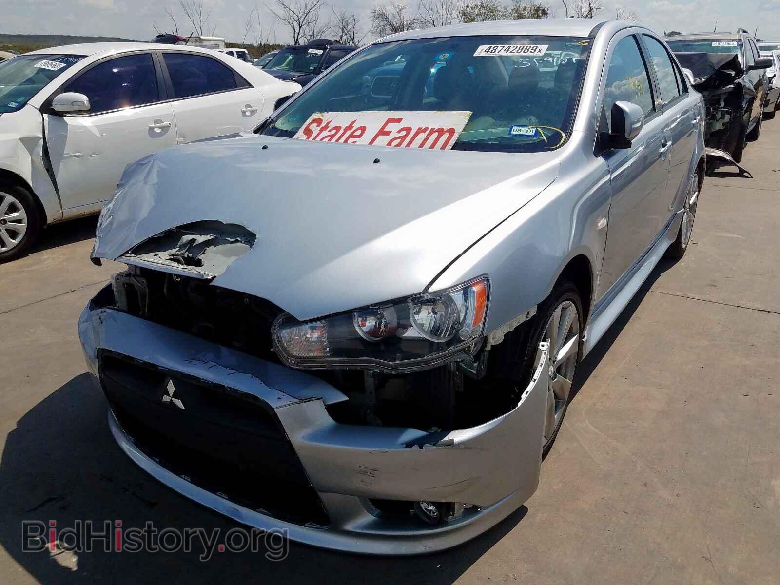 2012 MITSUBISHI LANCER - VIN: JA32U8FW0CU013494 - Фото 2