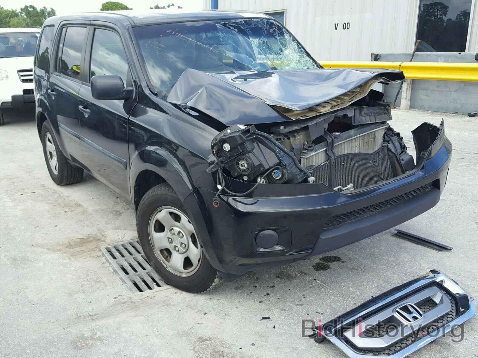 Photo 5FNYF4H2XBB077851 - HONDA PILOT LX 2011