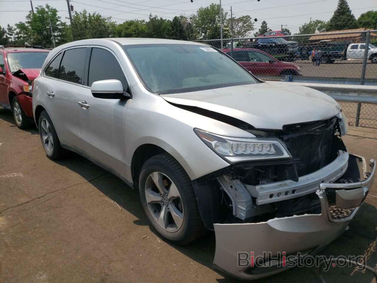 Фотография 5FRYD4H25EB019915 - ACURA MDX 2014