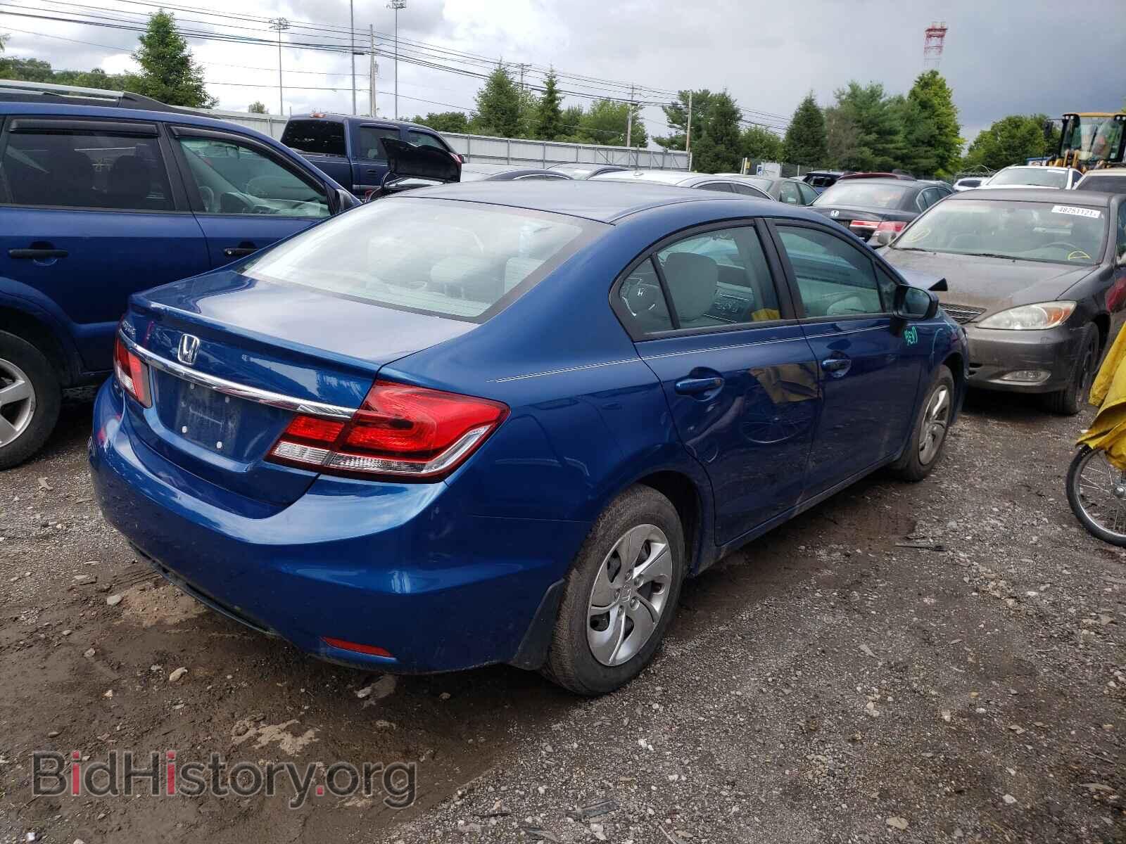2014 HONDA CIVIC - VIN: 2HGFB2F52EH501432 - Фото 4