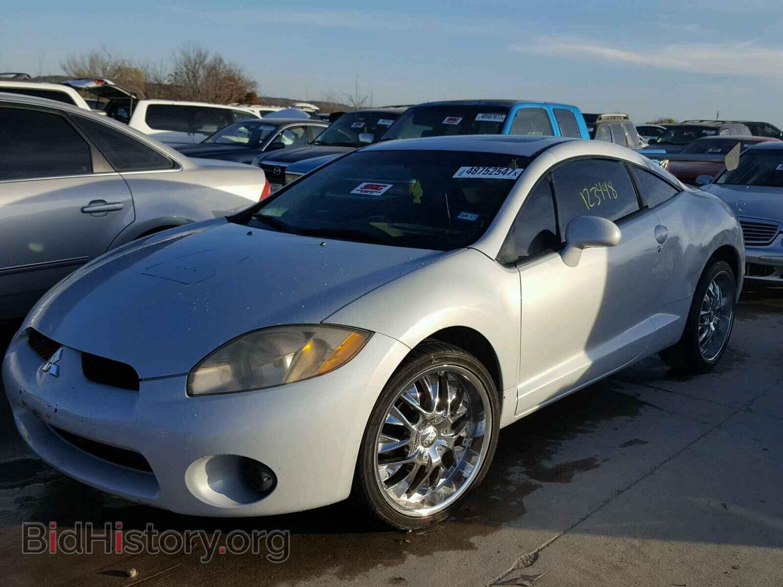 2007 MITSUBISHI ECLIPSE - VIN: 4A3AK24F07E003886 - Photo 2
