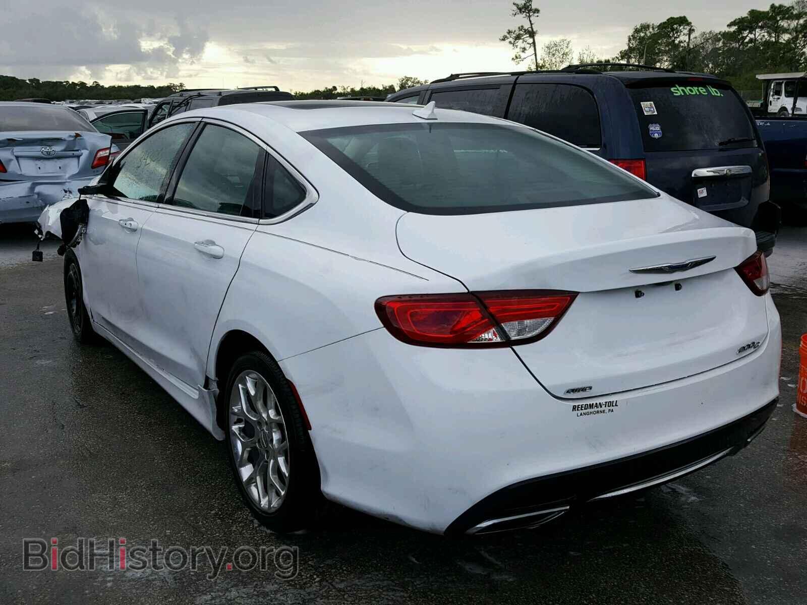 2015 CHRYSLER 200 - VIN: 1C3CCCEG7FN601708 - Фото 3