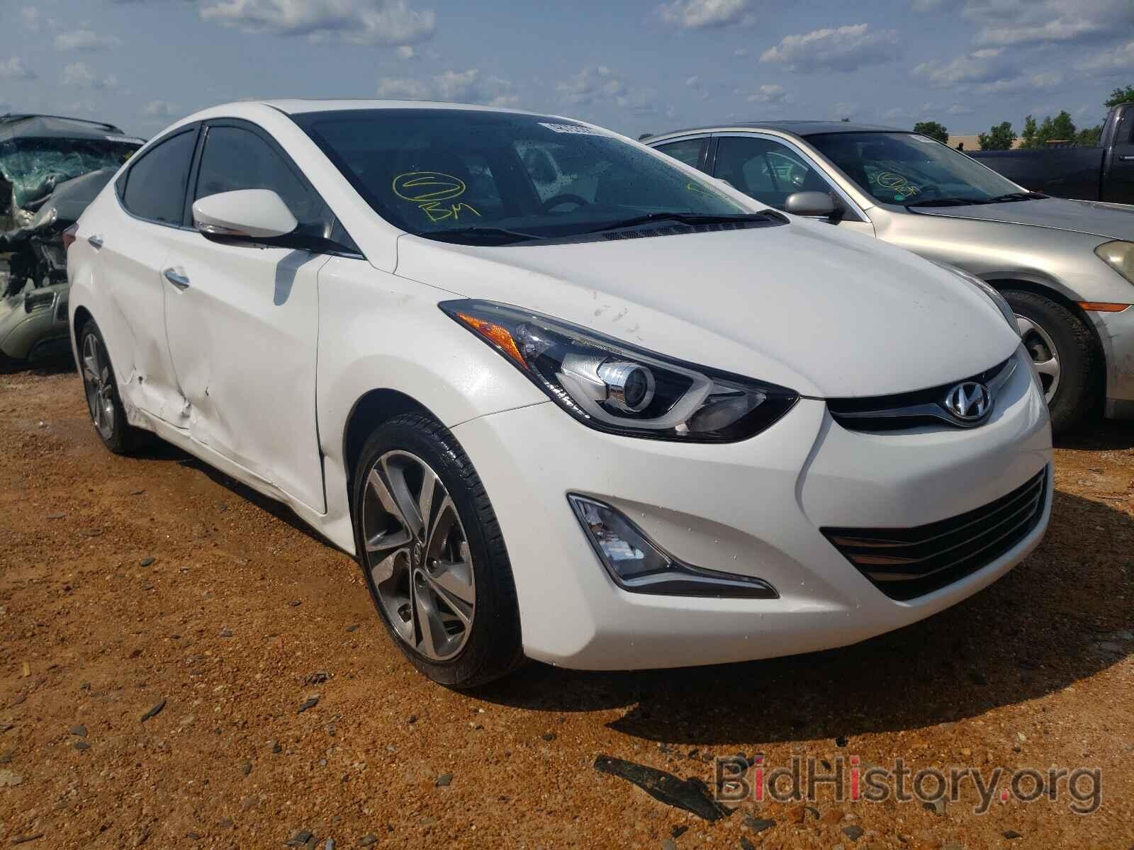 Photo 5NPDH4AE7EH520394 - HYUNDAI ELANTRA 2014