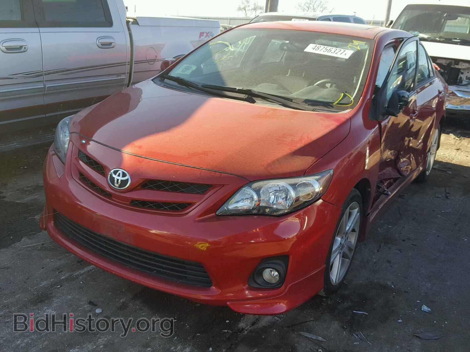 2013 TOYOTA COROLLA BA - VIN: 2T1BU4EE2DC938148 - Фото 2
