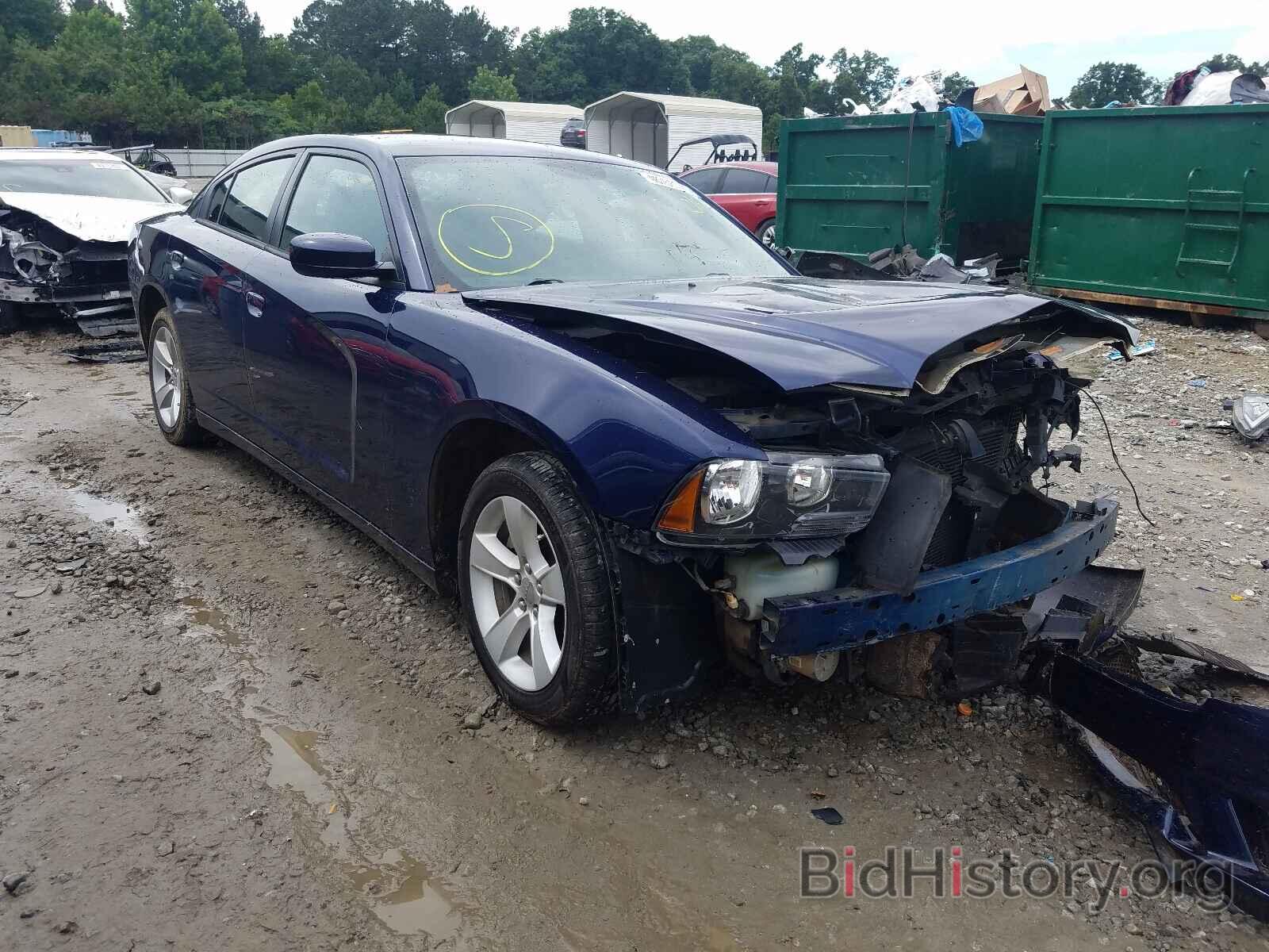 Photo 2C3CDXBG5EH197212 - DODGE CHARGER 2014
