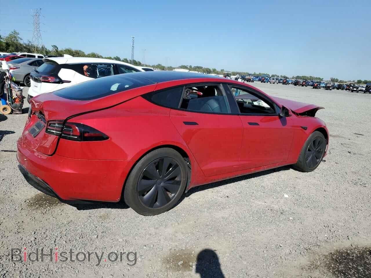 2023 TESLA MODEL S - VIN: 5YJSA1E5XPF499692 - Фото 3