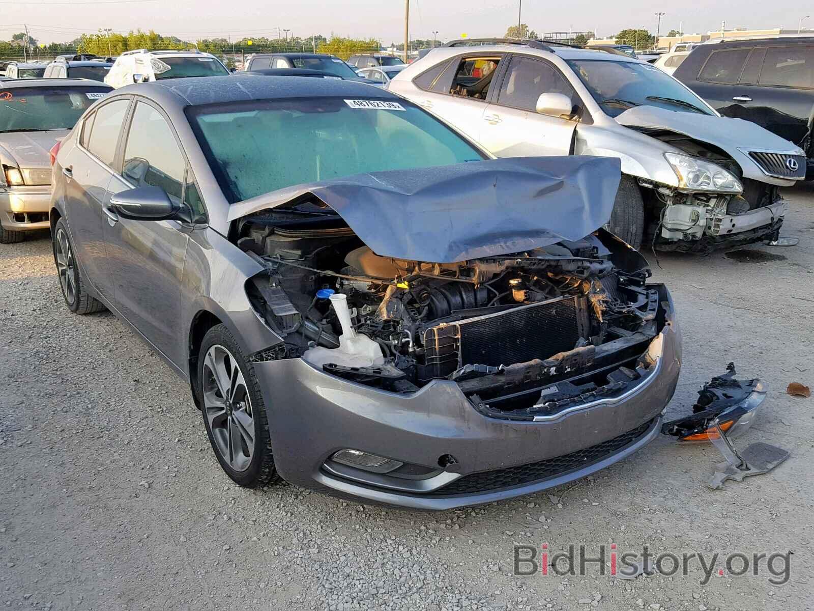 Photo KNAFX4A83E5161788 - KIA FORTE EX 2014