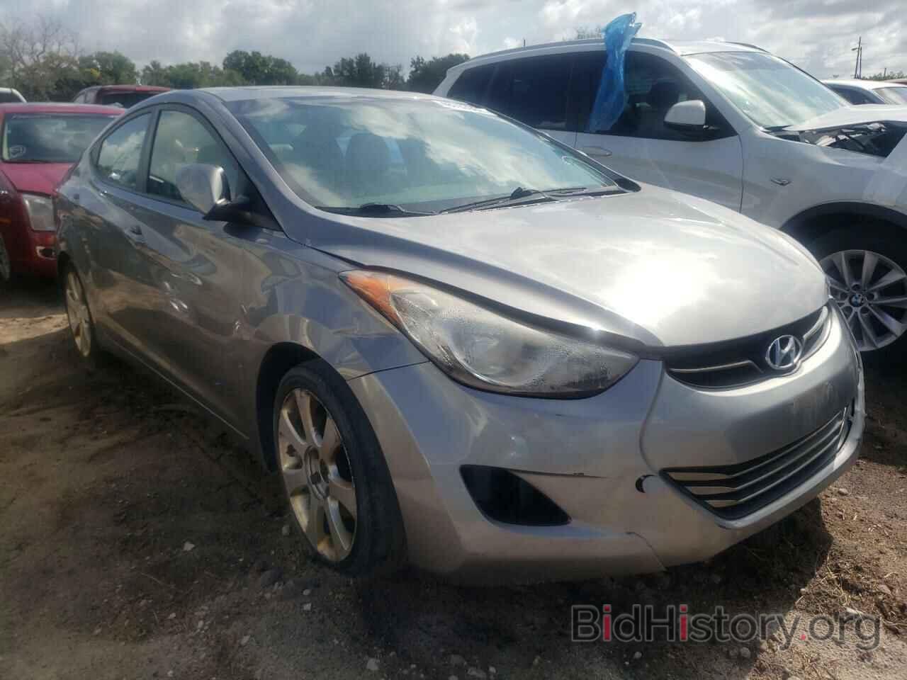 Photo KMHDH4AE8CU464075 - HYUNDAI ELANTRA 2012