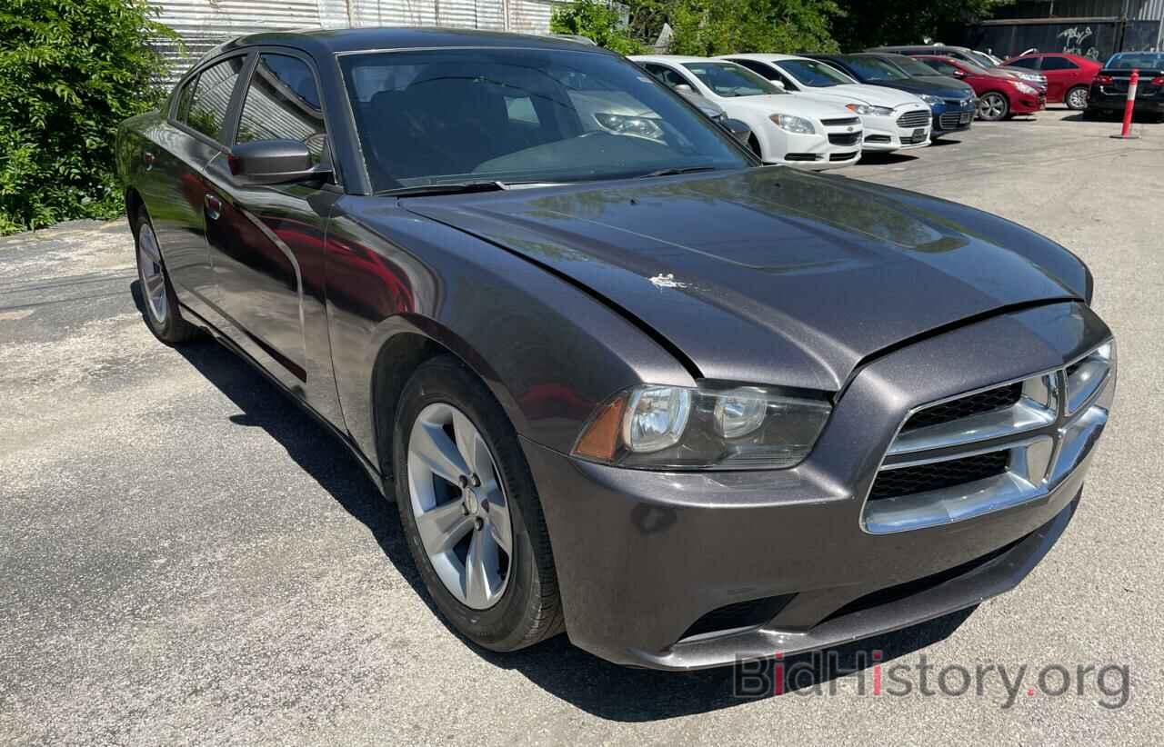 Photo 2C3CDXHG1DH636315 - DODGE CHARGER 2013