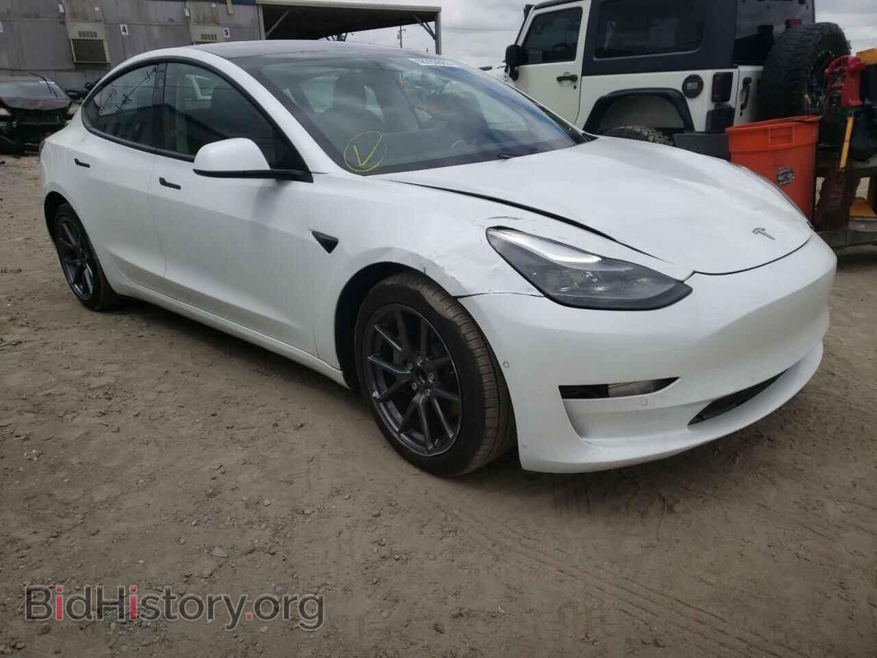 Photo 5YJ3E1EA9MF998775 - TESLA MODEL 3 2021