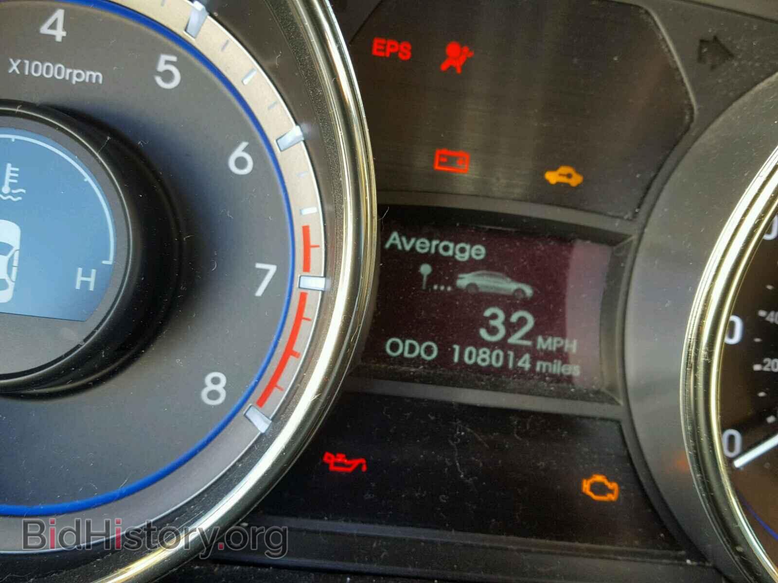 2012 HYUNDAI SONATA - VIN: 5NPEC4AB5CH382523 - Фото 8