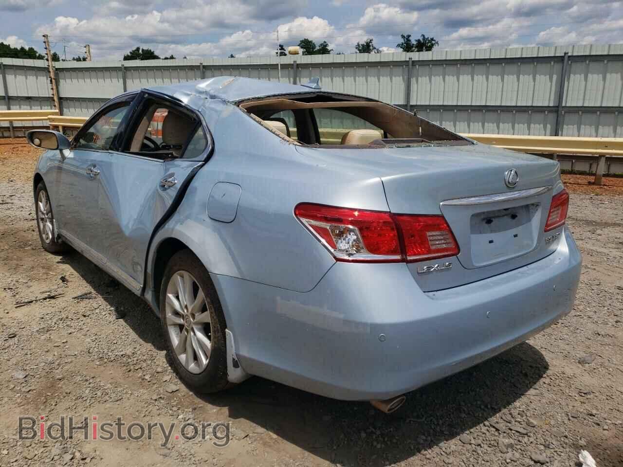 2010 LEXUS ES350 - VIN: JTHBK1EG2A2405845 - Фото 3