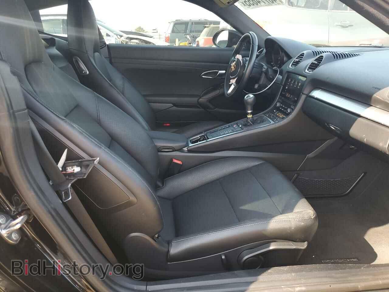 2017 PORSCHE CAYMAN - VIN: WP0AA2A89HS270801 - Фото 10
