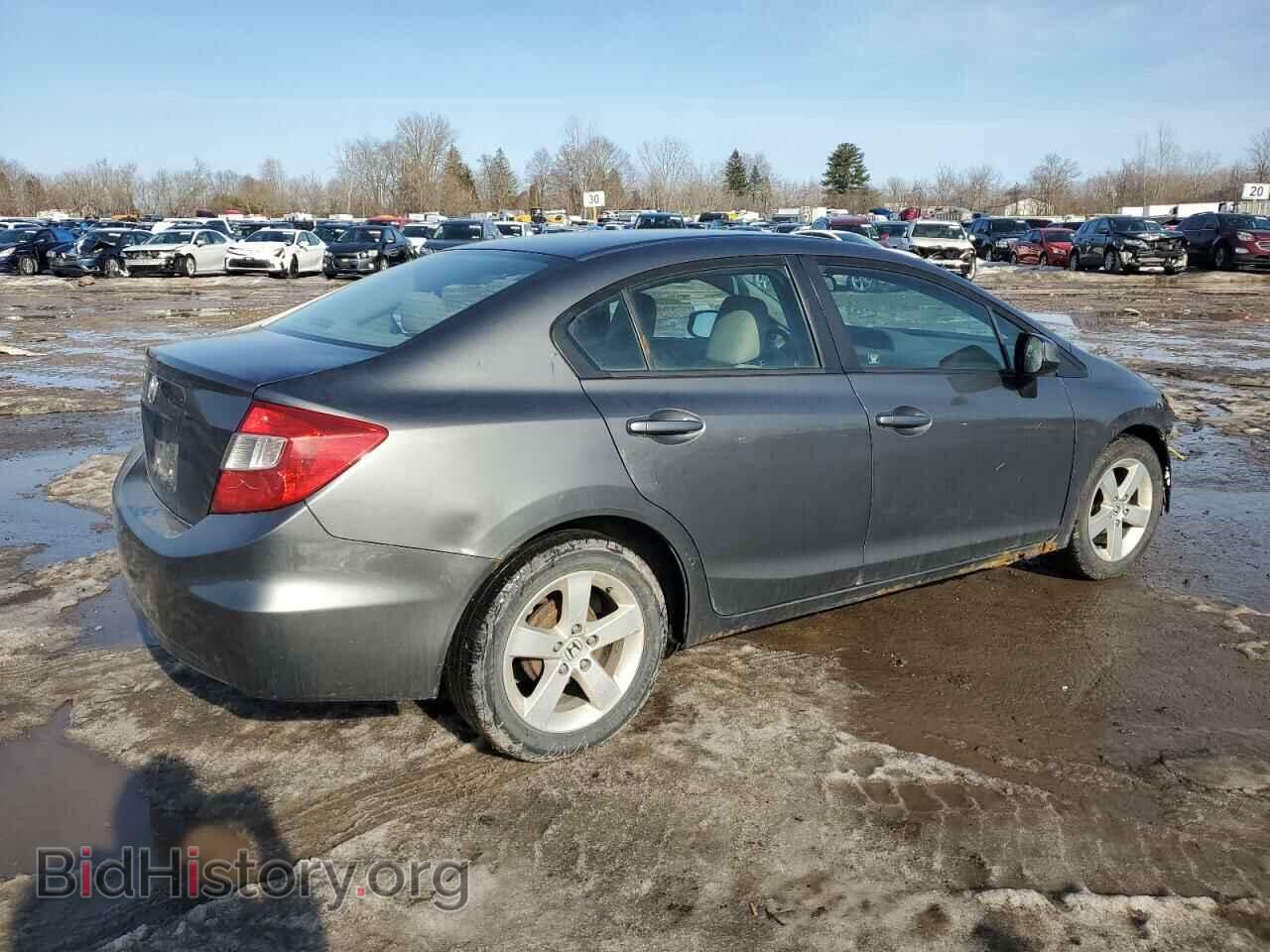 2012 HONDA CIVIC - VIN: 2HGFB2F55CH322993 - Фото 3