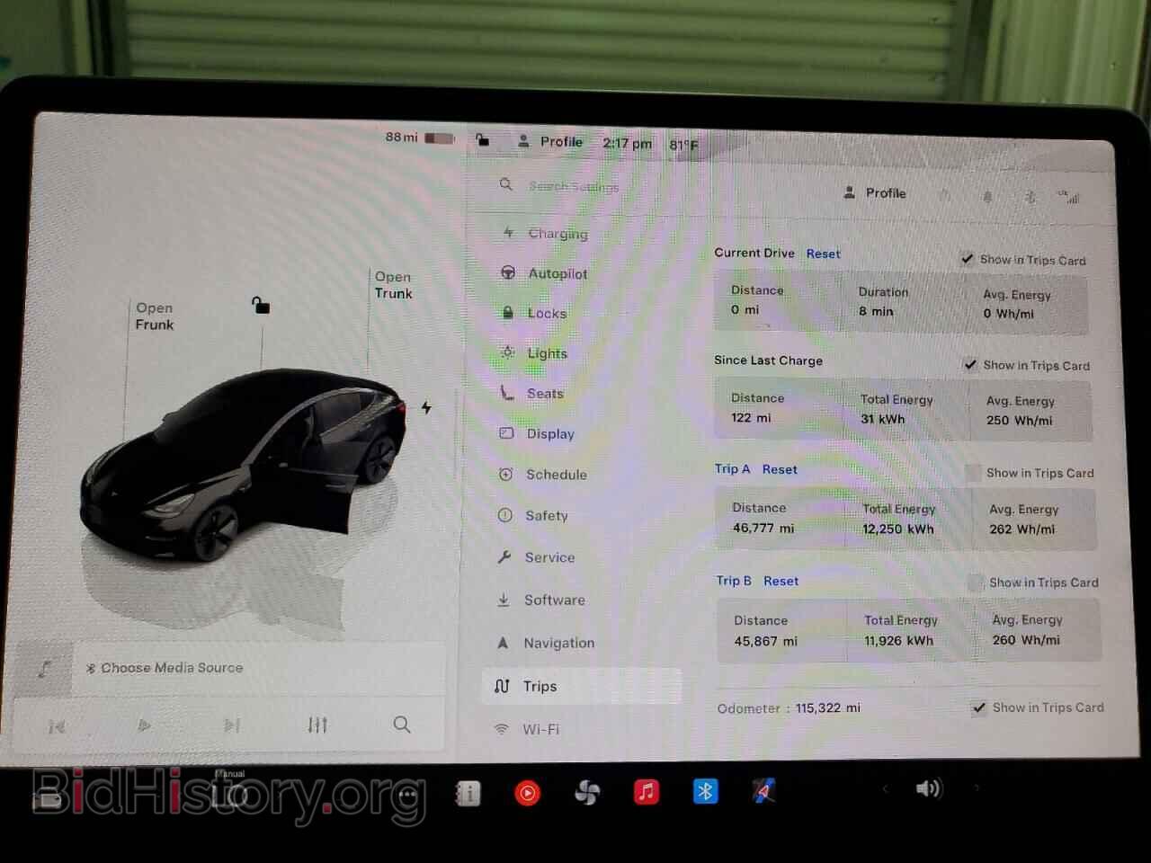 2022 TESLA MODEL 3 - VIN: 5YJ3E1EA2NF190088 - Фото 9