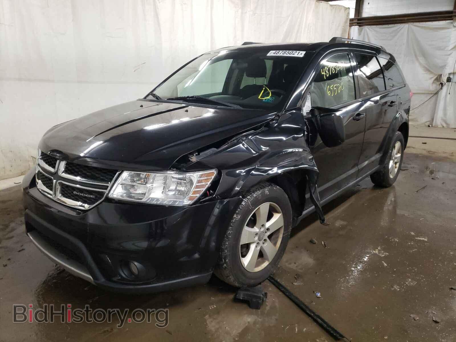 2011 DODGE JOURNEY - VIN: 3D4PH1FG8BT548287 - Фото 2