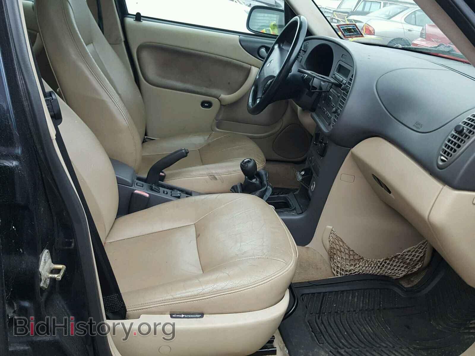 2000 SAAB 9 3 - VIN: YS3DD55H3Y2033679 - Фото 5