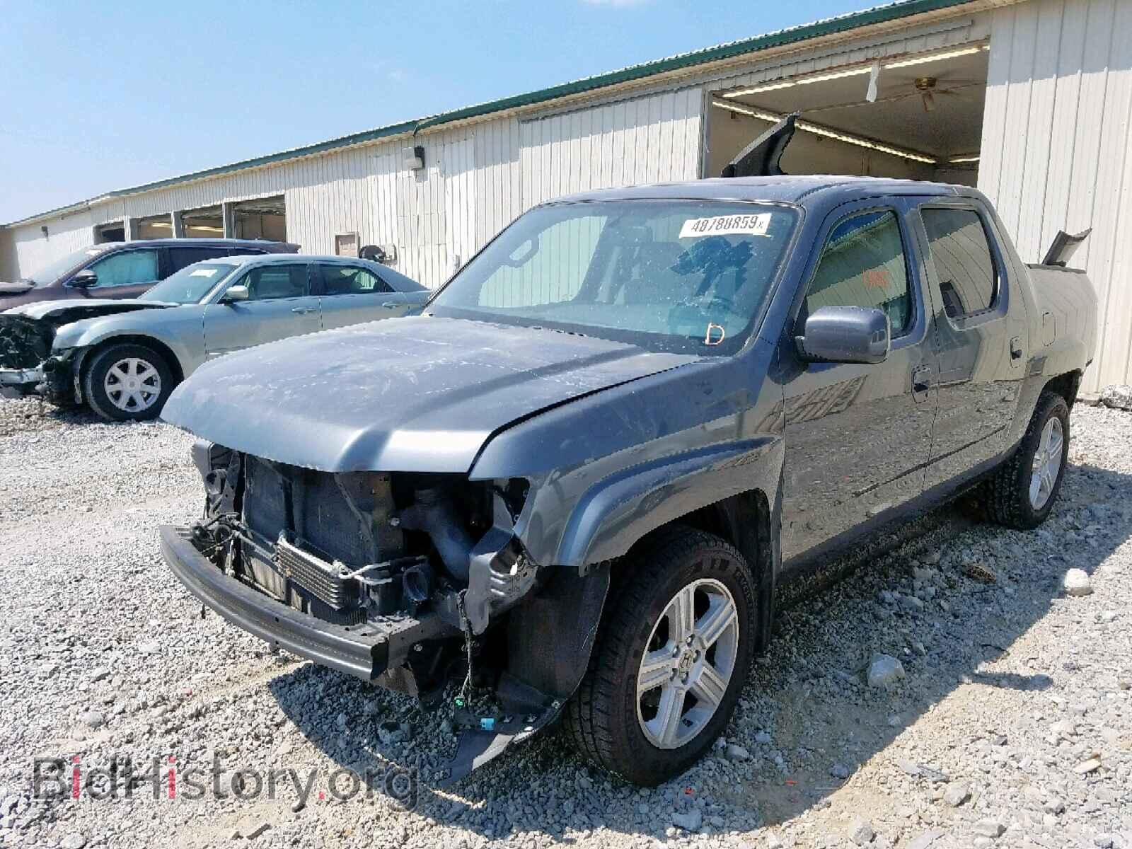 2013 HONDA RIDGELINE - VIN: 5FPYK1F50DB002593 - Фото 2