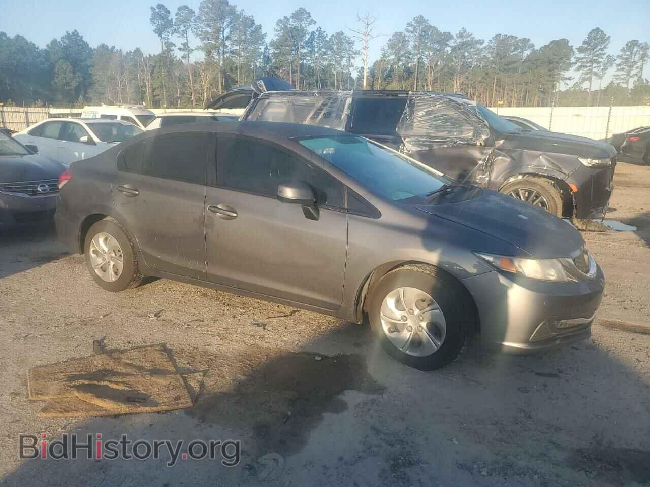 2013 HONDA CIVIC - VIN: 19XFB2F54DE252639 - Фото 4