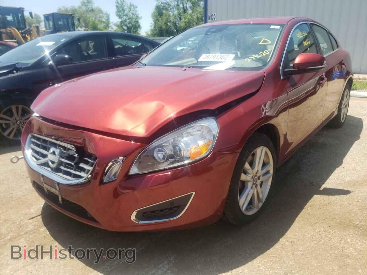 2013 VOLVO S60 - VIN: YV1612FS2D1231620 - Фото 2