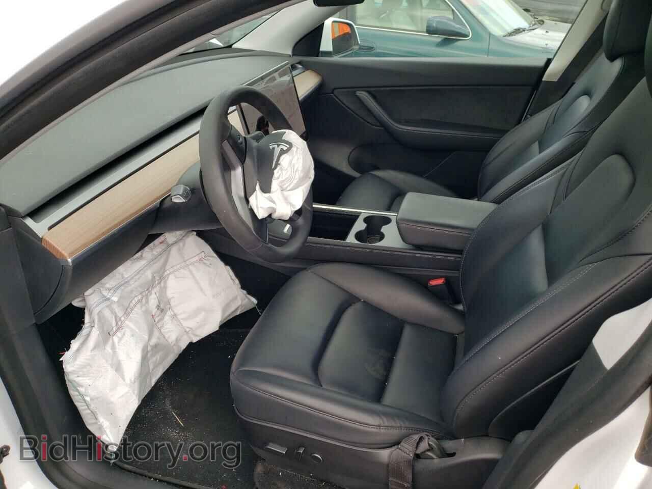 2021 TESLA MODEL Y - VIN: 5YJYGAEE3MF154878 - Фото 7
