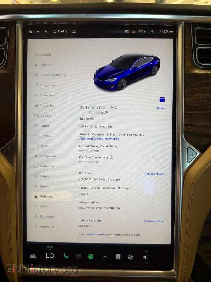 2017 TESLA MODEL S - VIN: 5YJSA1E21HF209895 - Photo 8