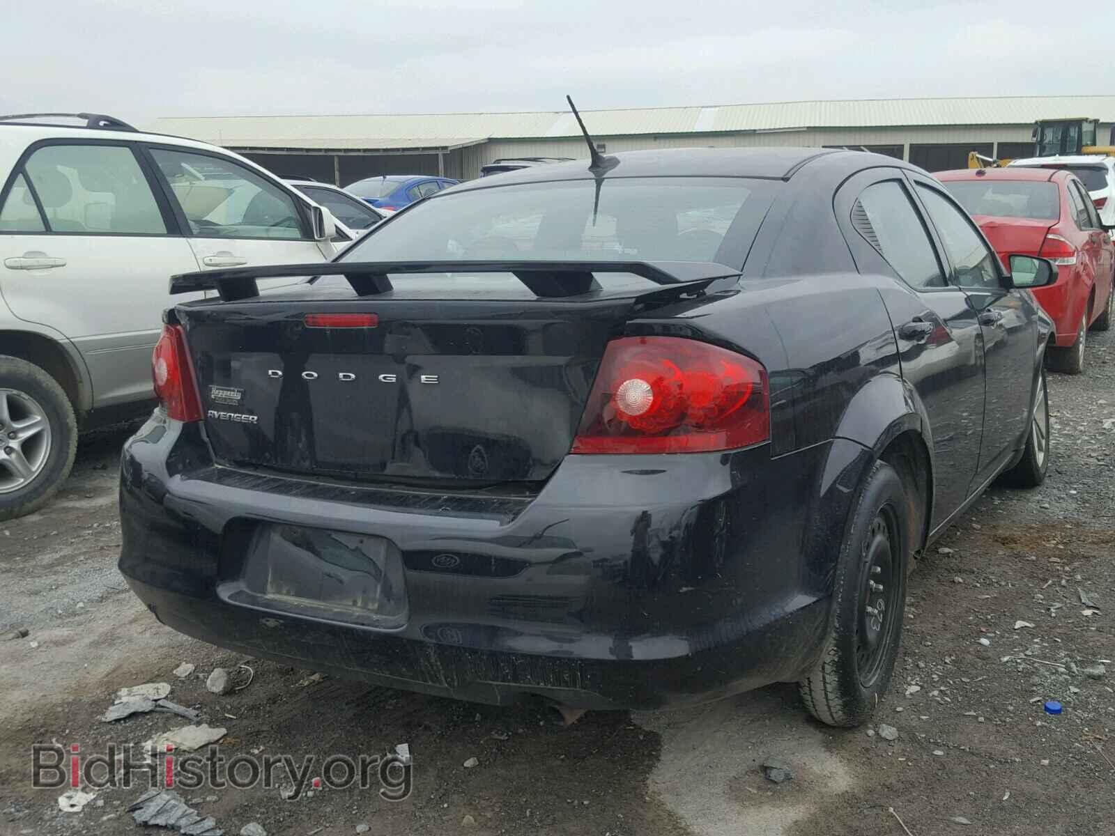 2014 DODGE AVENGER - VIN: 1C3CDZAB8EN190344 - Фото 4