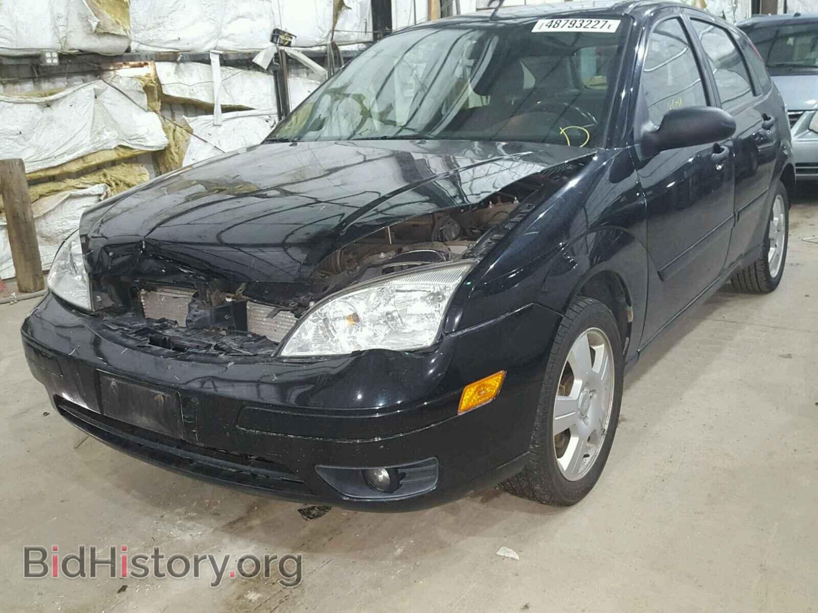 2007 FORD FOCUS - VIN: 1FAHP37N87W244185 - Фото 2