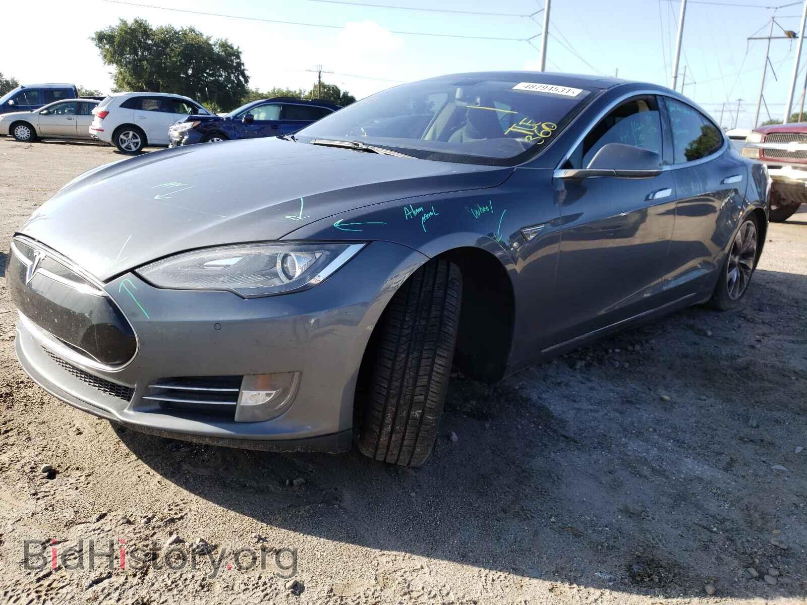 2013 TESLA MODEL S - VIN: 5YJSA1DP4DFP25627 - Photo 2
