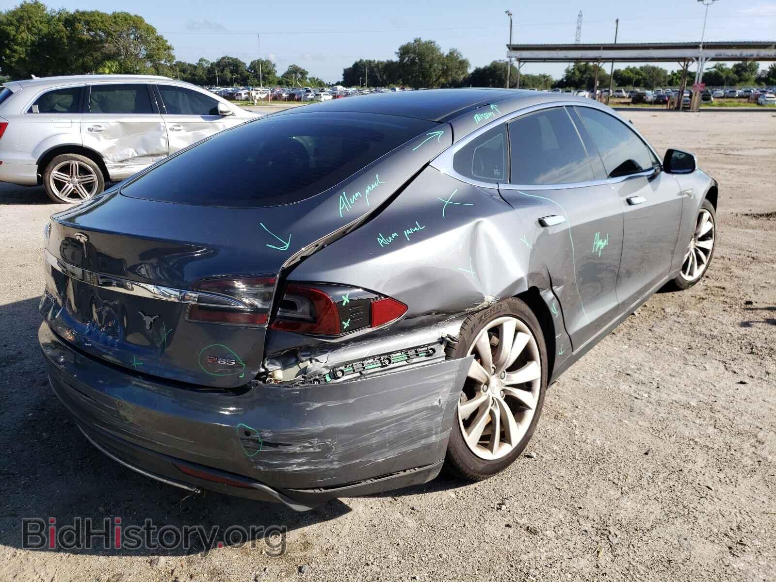 2013 TESLA MODEL S - VIN: 5YJSA1DP4DFP25627 - Photo 4