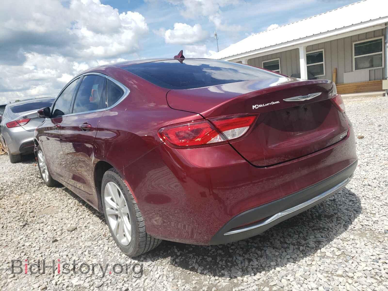 2017 CHRYSLER 200 - VIN: 1C3CCCAB1HN503738 - Фото 3