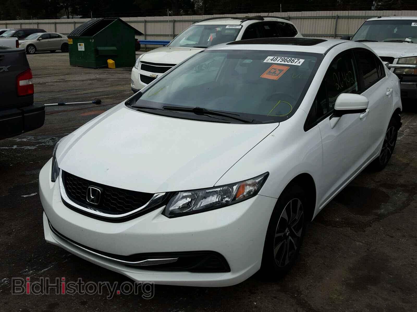 2014 HONDA CIVIC - VIN: 19XFB2F89EE068633 - Фото 2