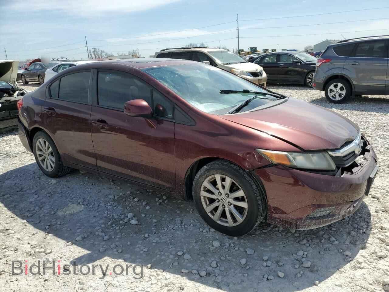 2012 HONDA CIVIC - VIN: 19XFB2F8XCE383695 - Фото 4
