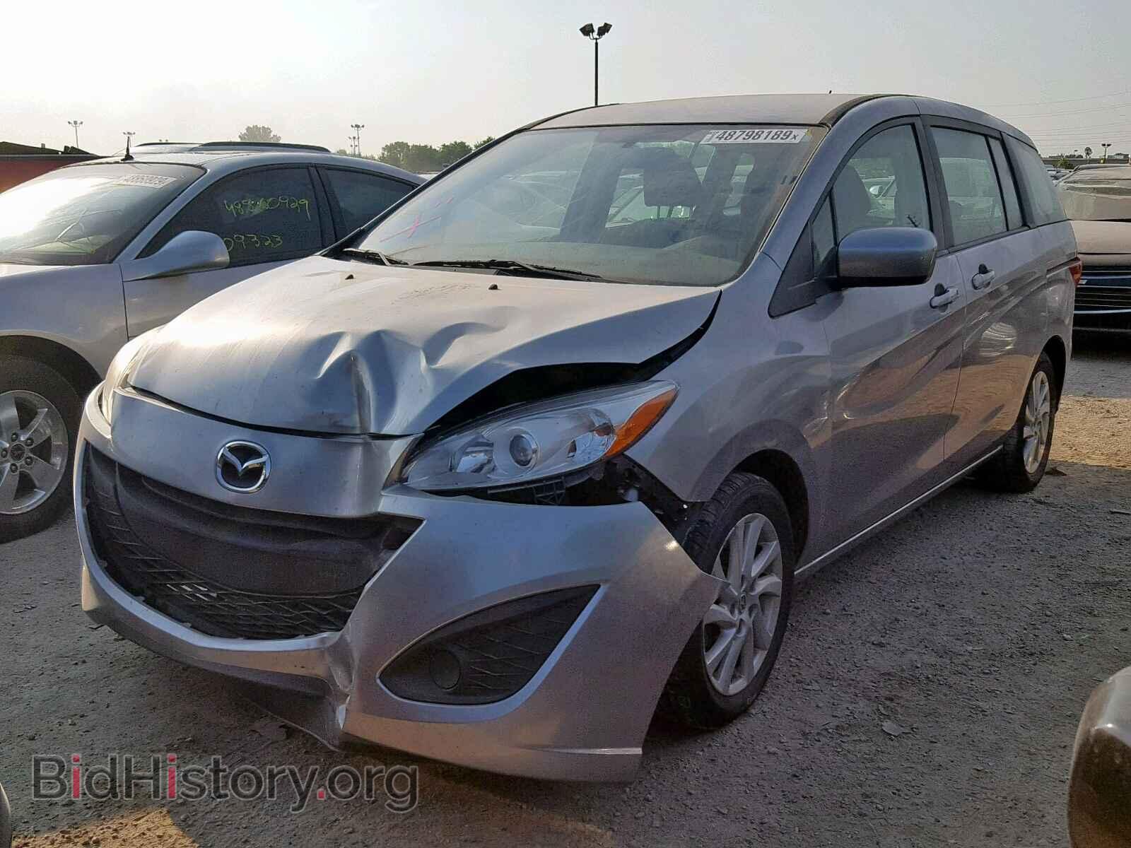 2012 MAZDA 5 - VIN: JM1CW2BL9C0116056 - Фото 2