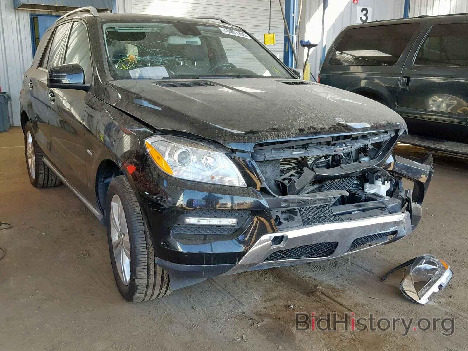 Photo 4JGDA5HBXCA075798 - MERCEDES-BENZ ML 350 4MA 2012