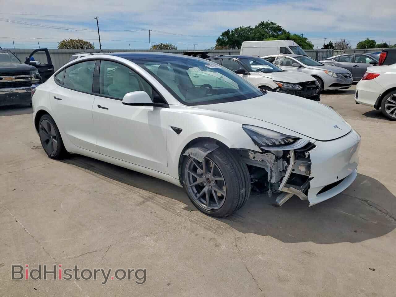 2021 TESLA MODEL 3 - VIN: 5YJ3E1EB2MF855157 - Фото 4