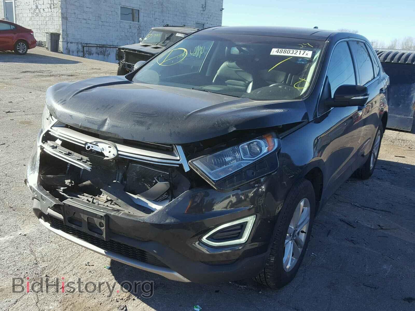 2015 FORD EDGE - VIN: 2FMTK4J84FBB16050 - Фото 2