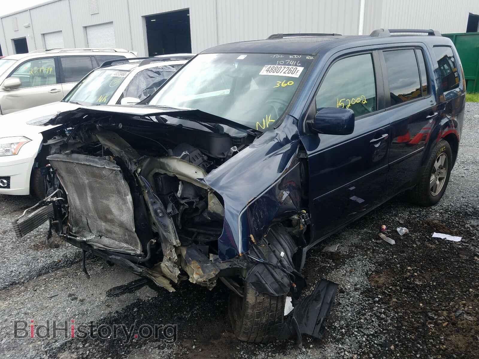 2009 HONDA PILOT - VIN: 5FNYF38679B018781 - Фото 2