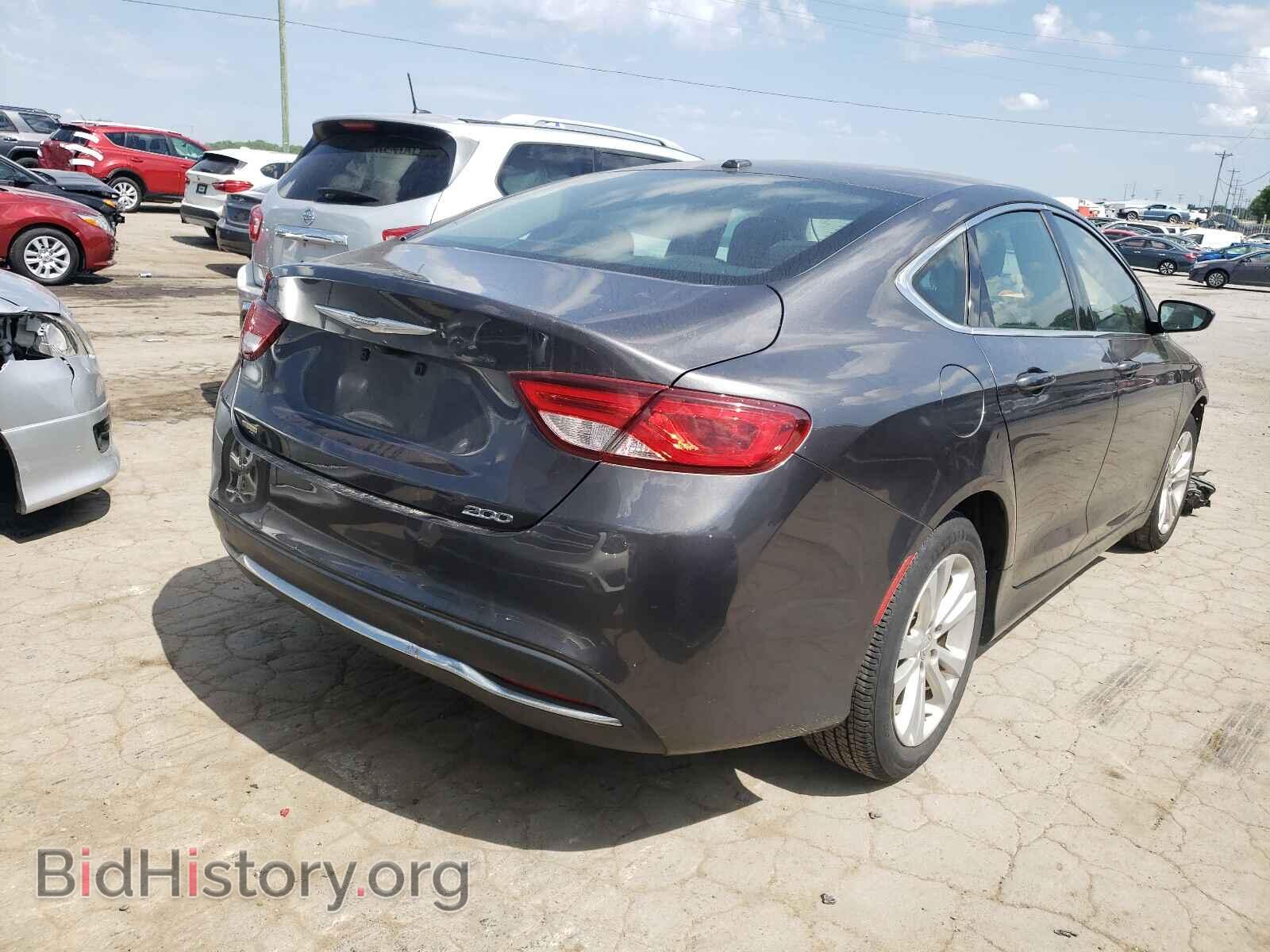 2015 CHRYSLER 200 - VIN: 1C3CCCAB6FN595541 - Фото 4