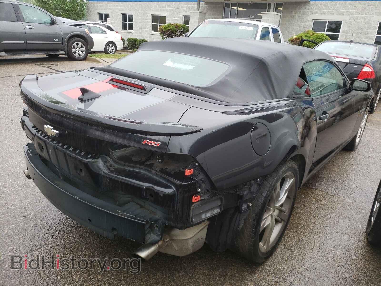 2012 CHEVROLET CAMARO - VIN: 2G1FC3D37C9110733 - Фото 4