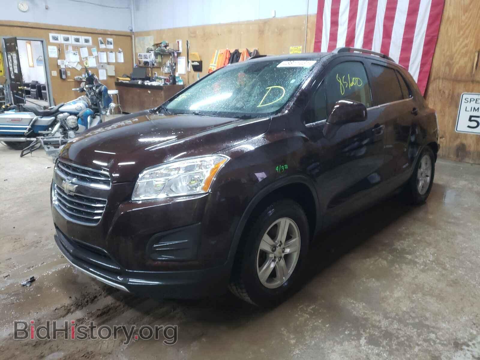 2015 CHEVROLET TRAX - VIN: KL7CJLSB6FB094809 - Фото 2