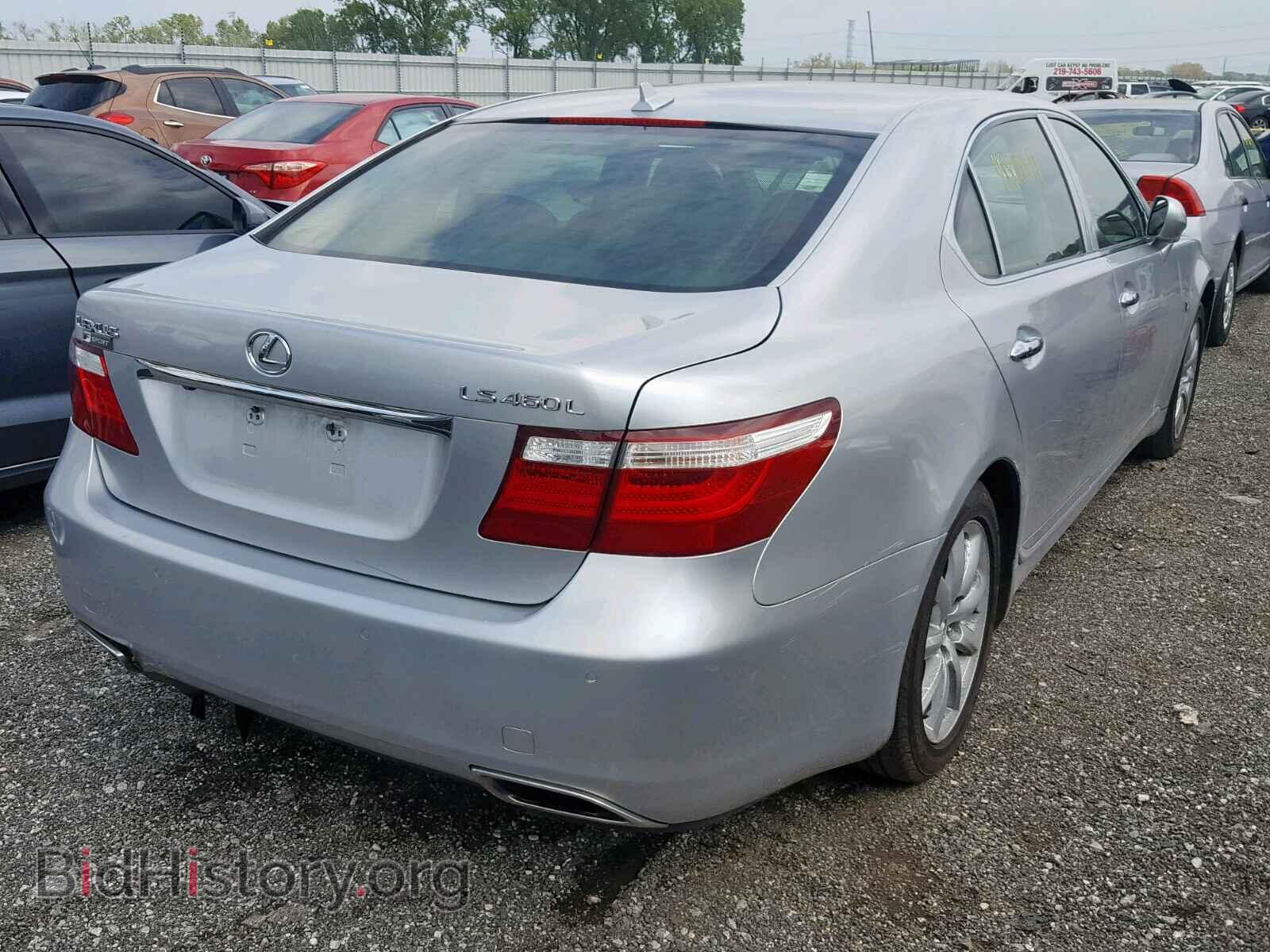 2008 LEXUS LS460 - VIN: JTHGL46F485029815 - Фото 4
