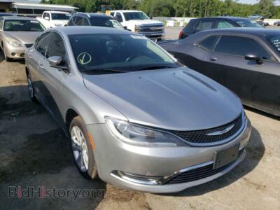 2017 Chrysler 200 200 Limite, серебристый — VIN 1C3CCCAB1HN501746, Copart