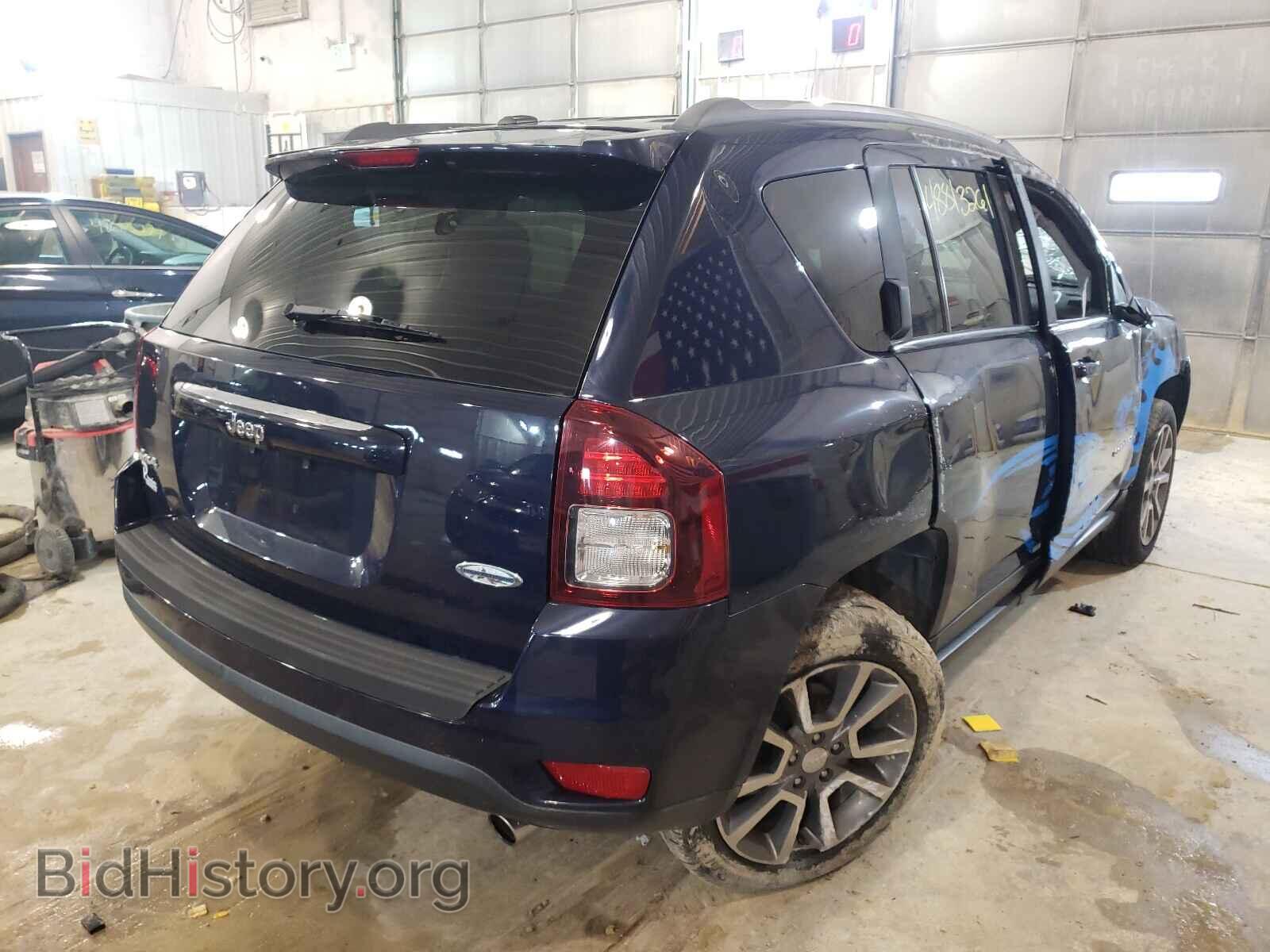 2016 JEEP COMPASS - VIN: 1C4NJDEB1GD647448 - Фото 4