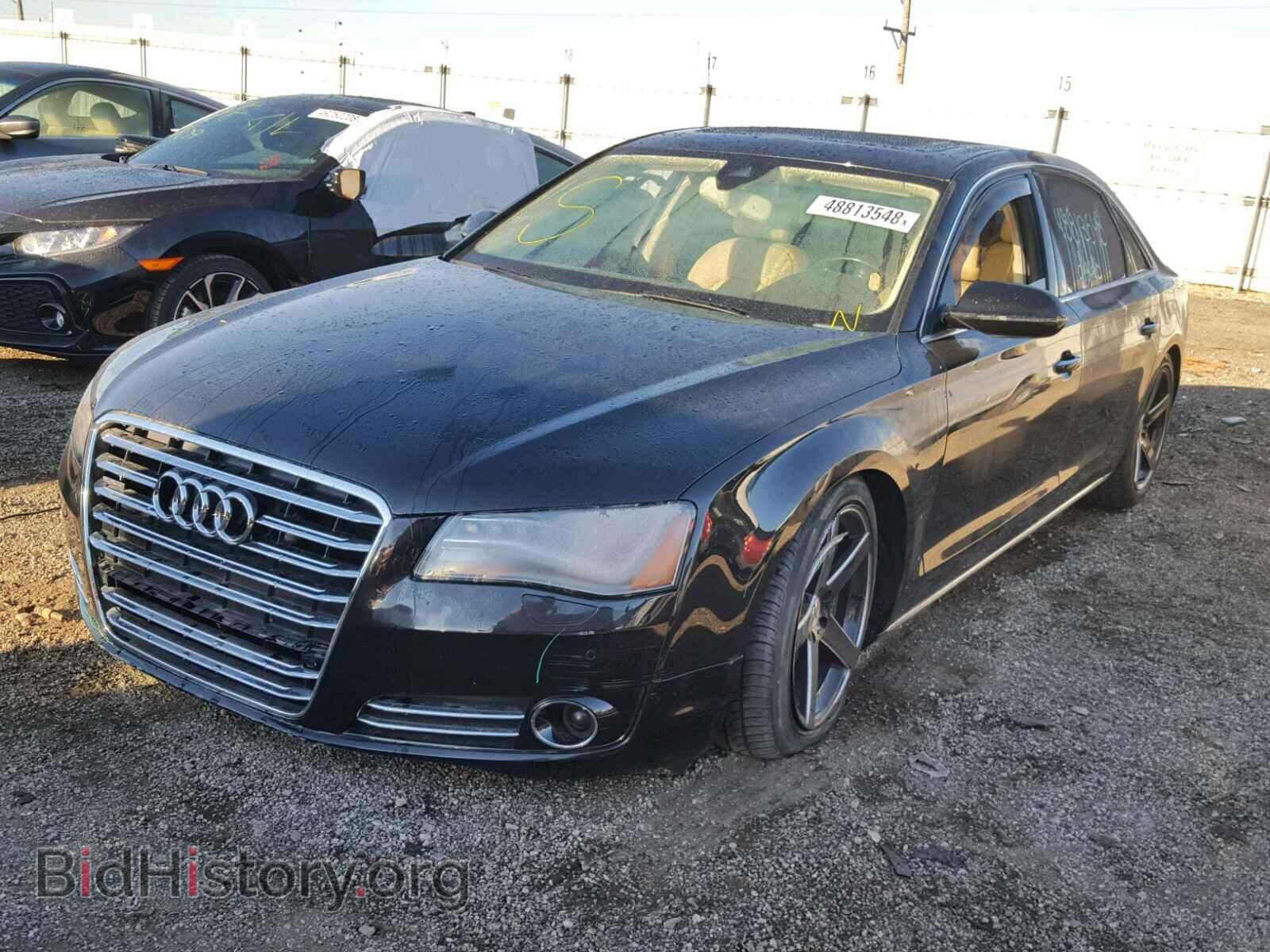 2011 AUDI A8 - VIN: WAURVAFD4BN019341 - Фото 2