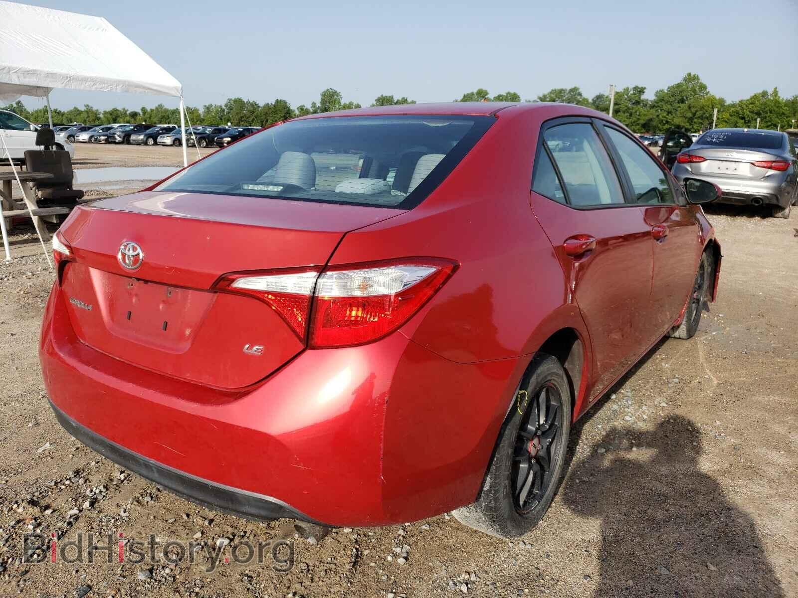2014 TOYOTA COROLLA - VIN: 5YFBURHEXEP080308 - Фото 4