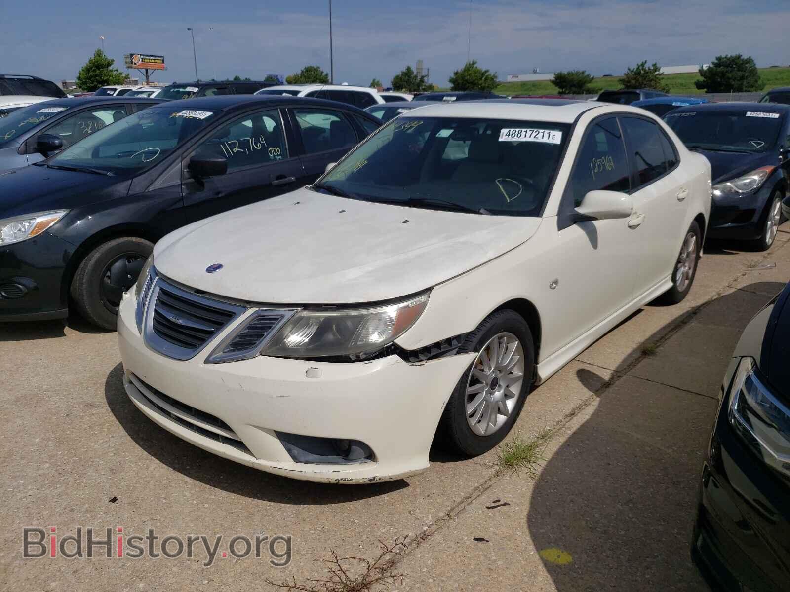 2008 SAAB 9 3 - VIN: YS3FB49Y581154349 - Фото 2