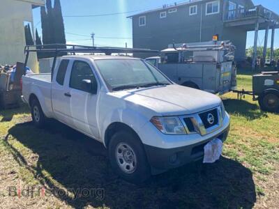 2019 Nissan FRONTIER S, white — VIN 1N6BD0CTXKN706981, Copart