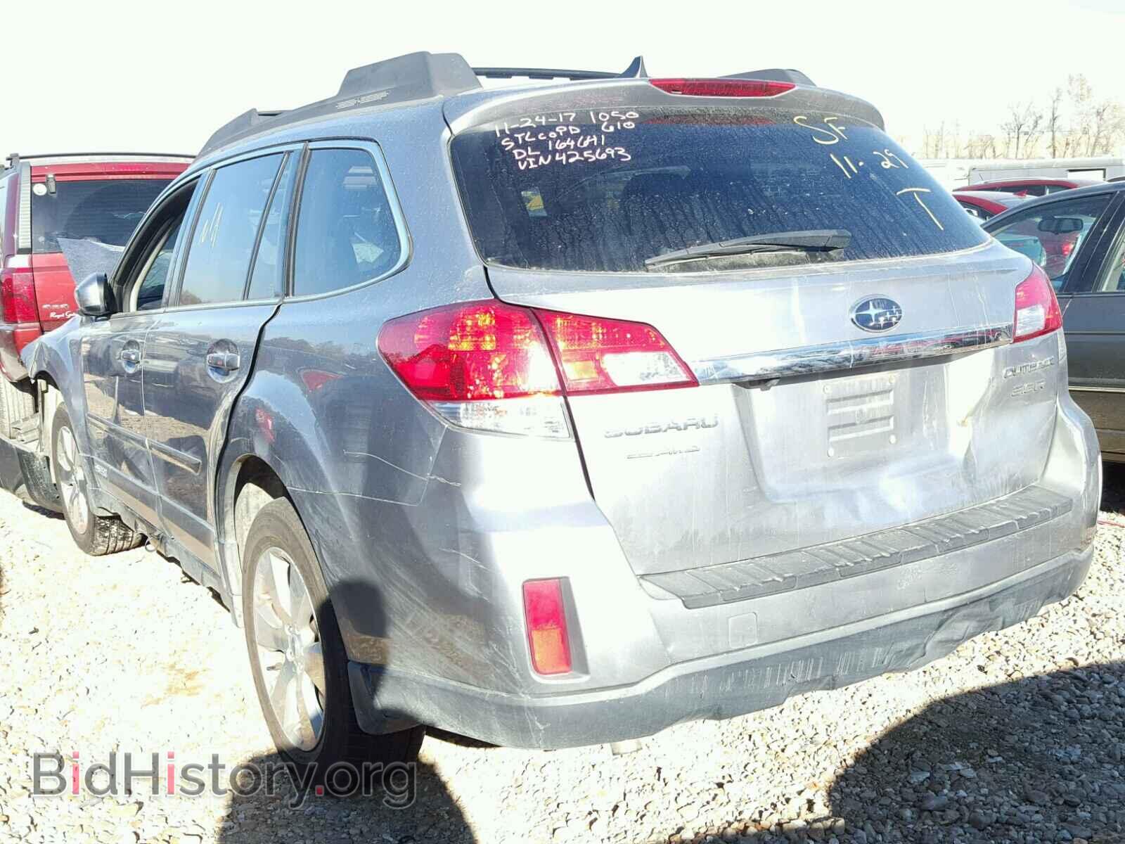 2011 SUBARU OUTBACK - VIN: 4S4BREKC2B2425693 - Фото 3