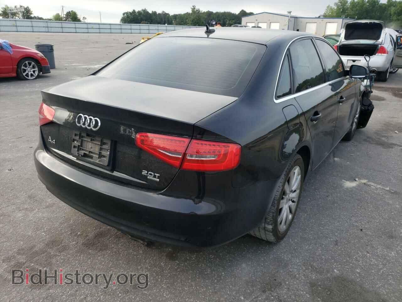 2013 AUDI A4 - VIN: WAUBFAFL0DN012735 - Photo 4